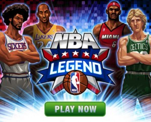 NBA Legends Facebook Game
